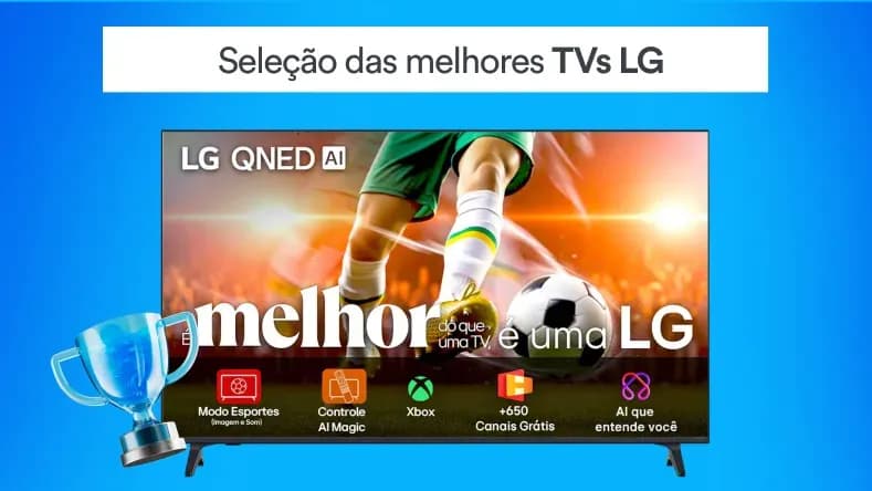 Seleção as melhores TVs LG